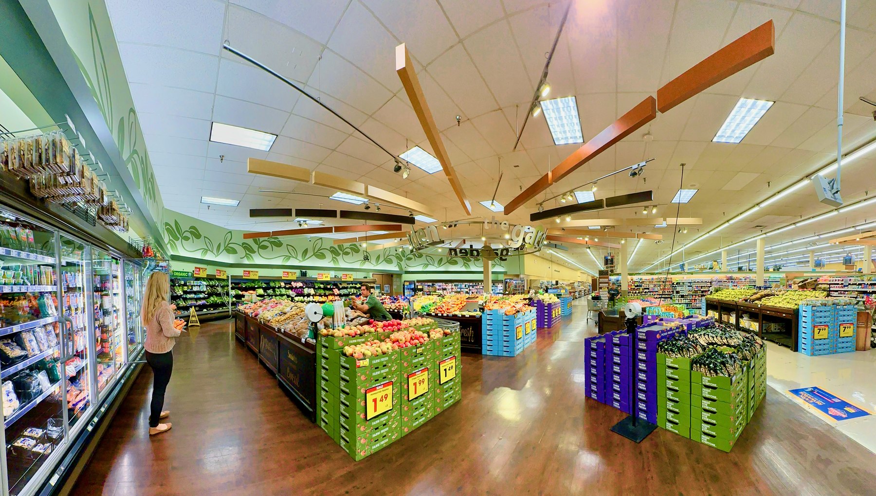 Interior de un supermercado en Las Vegas, Nevada